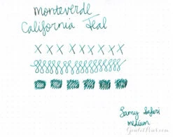Monteverde California Teal - 90ml Bottled Ink -Writing Tools Store WS Monteverde CaliforniaTeal 1 5caa8347 acd2 4962 94b5 719204ac335a