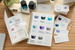 Wearingeul Ink Color Swatch A5 Notebook -Writing Tools Store Wearingeul Transparent ColorChartCard Binder Ink ColorChartCardsHorizontal InkColorSwatch A5Notebook group 3