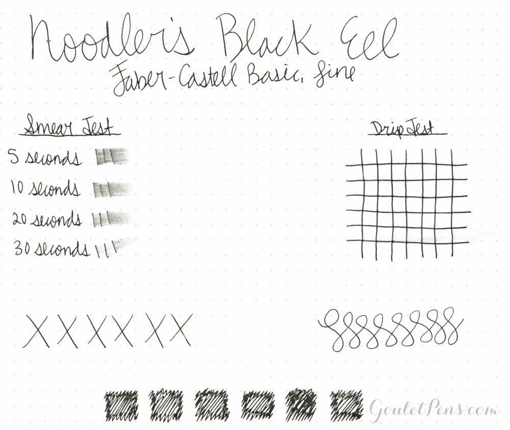 Noodler's Black Eel - 3oz Bottled Ink 2 Noodler's Black Eel - 3oz Bottled Ink - Image 2