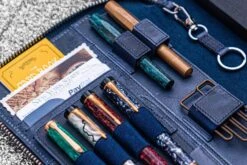 Galen Leather Zippered A5 Notebook Folio - Crazy Horse Navy Blue 27 Galen Leather Zippered A5 Notebook Folio - Crazy Horse Navy Blue -Writing Tools Store leather zippered a5 leuchtturm1917 notebook folio crazy horse navy blue 3 1024x1024 f1a17f11 40e5 414d 874f b4e287607627