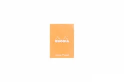 Rhodia No. 12 Small Notepad - Orange, Dot Grid -Writing Tools Store nw rhodia no. 12 notepad orange dot grid R12558