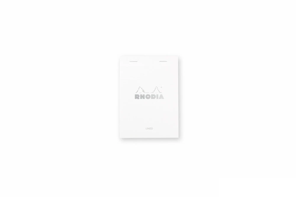 Rhodia No. 13 A6 Notepad - Ice White, Lined 8 Rhodia No. 13 A6 Notepad - Ice White, Lined - Image 8