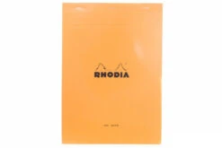 Rhodia No. 18 A4 Notepad - Orange, Blank -Writing Tools Store nw rhodia no. 18 notepad orange blank R18000